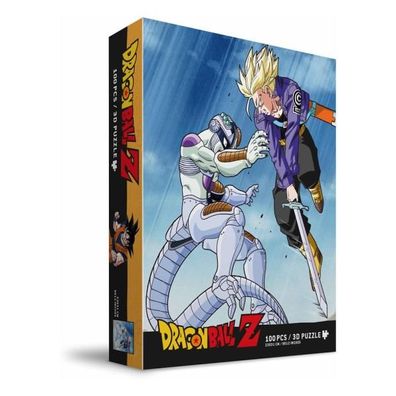 Dragon Ball Z Puzzle mit 3D-Effekt Trunks vs Frieza (100 Teile)