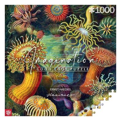 Ernst Haeckel Imagination Puzzle Sea Anemones/Stworzenia morskie (1000 Teile)