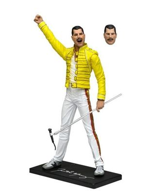 Freddie Mercury Actionfigur Freddie Mercury (Yellow Jacket) 18 cm