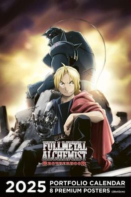 Fullmetal Alchemist Portfolio Kalender 2025 * Englische Version*