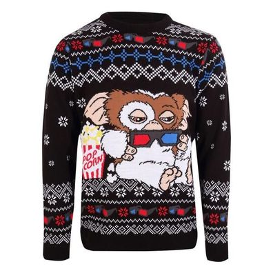 Gremlins Sweatshirt Christmas Jumper Gizmo Popcorn Größe S