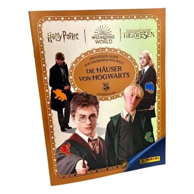 Harry Potter - Die Häuser von Hogwarts Sticker-Guide Album * Deutsche Version*