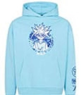 Hunter x Hunter Kapuzenpullover Graphic Blue Größe L