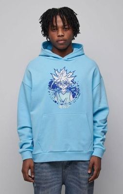 Hunter x Hunter Kapuzenpullover Graphic Blue Größe S