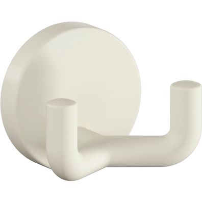 HEWI #477.90B025 99 Mantelhaken Höhe 50mm Polyamid reinweiß matt