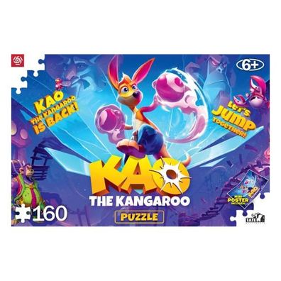 Kao The Kangaroo Kids Puzzle Kao is back (160 Teile)