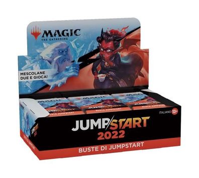 Magic the Gathering Jumpstart 2022 Draft-Booster Display (24) italienisch