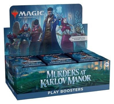 Magic the Gathering Murders at Karlov Manor Play-Booster Display (36) englisch