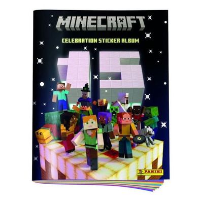 Minecraft Sticker Collection Album 15th Anniversary Celebration * Deutsche Version*