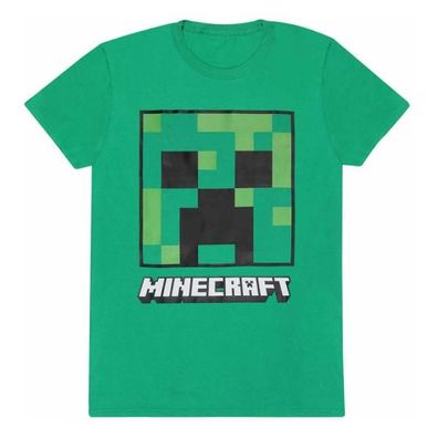 Minecraft T-Shirt Creeper Face Größe L