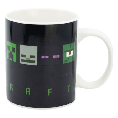 Minecraft Tasse mit Thermoeffekt Squared Pattern 325 ml