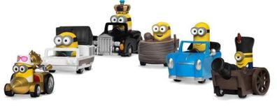 Minions Zoom Hero Rückzug-Fahrzeuge mit Figuren Display (12)