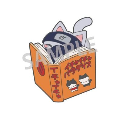 Naruto Mega Cat Project Nyaruto! Metall Ansteck-Buttons Kakashi Hatake 5 cm Umkarton