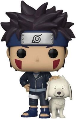 Naruto POP! Animation Vinyl Figur Kiba w/Akamaru 9 cm