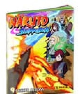 Naruto Shippuden Sticker Collection Sticker Album * Deutsche Version*