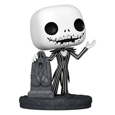 Nightmare before Christmas 30th POP! Disney Vinyl Figur Jack w/Gravestone 9 cm