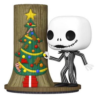 Nightmare before Christmas 30th POP! Deluxe Vinyl Figur Jack w/C. Town Door 9 cm