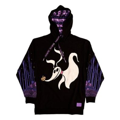 Nightmare Before Christmas by Loungefly Kapuzenpullover Zero Hearts Größe M