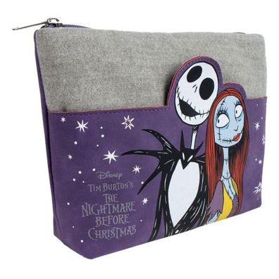 Nightmare Before Christmas Kosmetiktasche Jack & Sally Purple