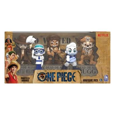 One Piece Minifiguren Set Prates & Marines 6 cm