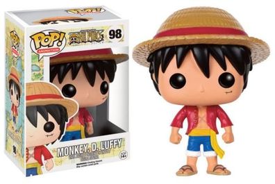 One Piece POP! Animation Vinyl Figur Monkey D. Ruffy 9 cm