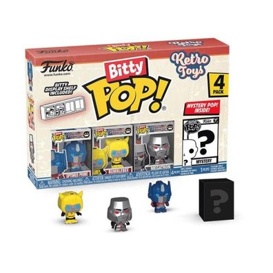 Retro Toys Bitty POP! Vinyl Figuren 4er-Pack Transformers 2,5 cm