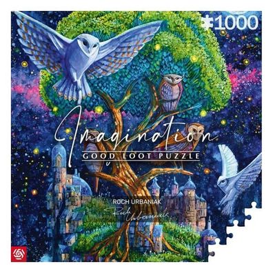 Roch Urbaniak Imagination Puzzle Owl Island / Wyspa Sów (1000 Teile)