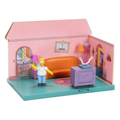 Simpsons Minifiguren Spielset Wohnzimmer