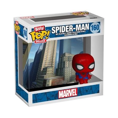 Spider-Man Bitty POP! Deluxe Vinyl Figuren Spider-Man(Cityscape) Display (12) 2,5 cm