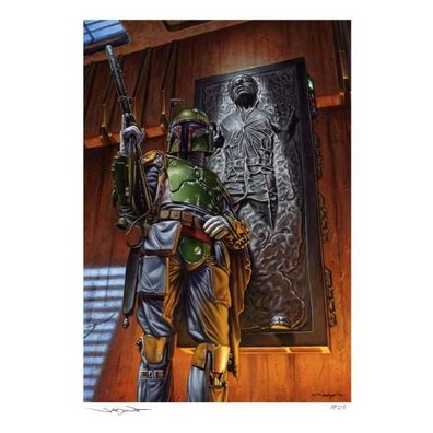 Star Wars Kunstdruck Boba Fett: The Bounty 46 x 61 cm - ungerahmt