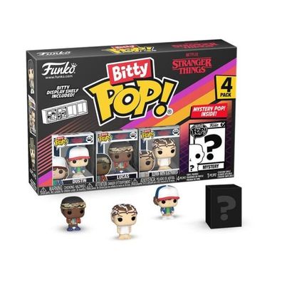 Stranger Things Bitty POP! Vinyl Figuren 4er-Pack Dustin 2,5 cm