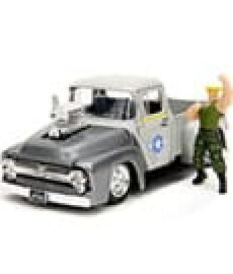 Street Fighter Diecast Modell 1/24 1956 Ford Pickup Guile