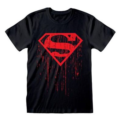 Superman T-Shirt Dripping Symbol Größe M