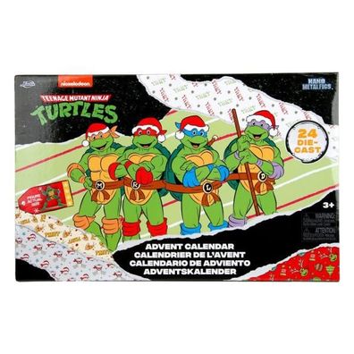 Teenage Mutant Ninja Turtles Diecast Minifiguren Adventskalender Holiday 2024