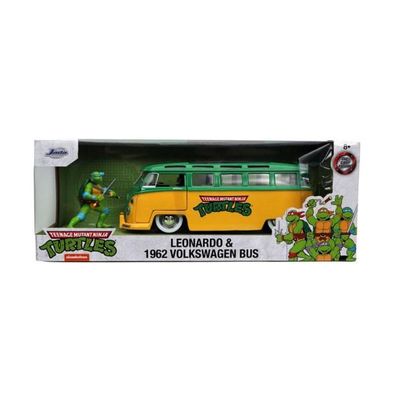 Teenage Mutant Ninja Turtles Diecast Modell 1/24 1962 VW Bus Leonardo