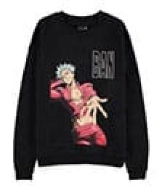 The Seven Deadly Sins: Ban Women's Crew Sweater Size M