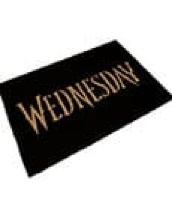 Wednesday Fußmatte Logo 40 x 60 cm