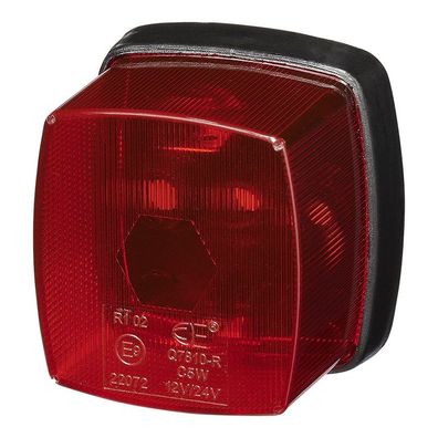 Pro Plus Positionsleuchte rot 65x60mm PM