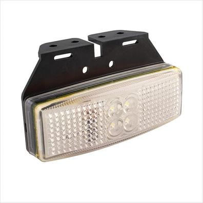 Pro Plus Positionsleuchte 12/24V weiß 110x40mm LED mit Halter