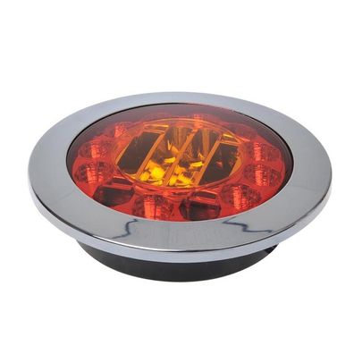 Pro Plus Rückleuchte 3 Funktionen 122mm 24LED chrom