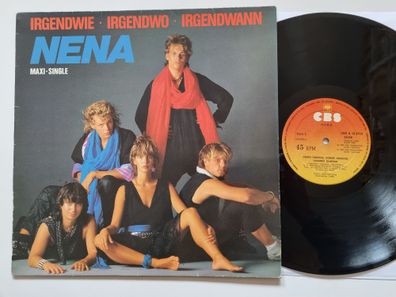 Nena - Irgendwie, Irgendwo, Irgendwann 12'' Vinyl Maxi Spain