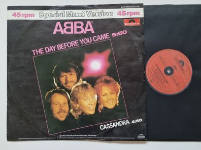 ABBA - The Day Before You Came 12'' Vinyl Maxi Germany