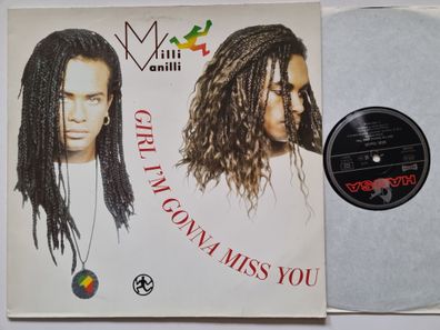 Milli Vanilli - Girl I'm Gonna Miss You 12'' Vinyl Maxi Germany