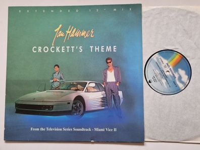 Jan Hammer - Crockett's Theme (Extended 12" Mix) 12'' Vinyl Maxi Germany