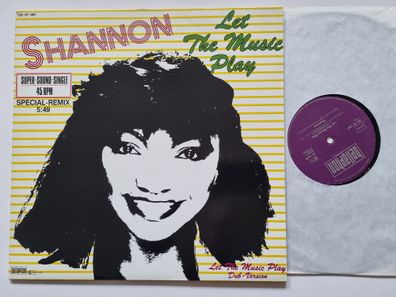 Shannon - Let The Music Play (Special-Remix) 12'' Vinyl Maxi Germany