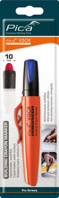 Pica VISOR Permanent Marker Blau