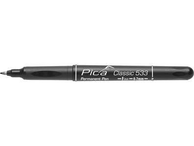 Pica Permanent Pen "F" 0,7mm Schwarz