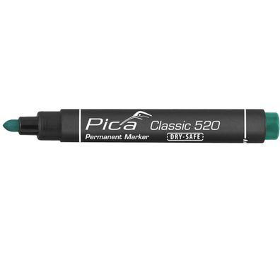 Pica Permanent Marker 1-4mm mit Rundspitze Grün