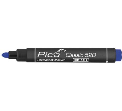 Pica Permanent Marker 1-4mm mit Rundspitze Blau