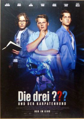 Die drei ??? und der Karpatenhund -Original Kinoplakat A1- Julius Weckauf -Filmposter